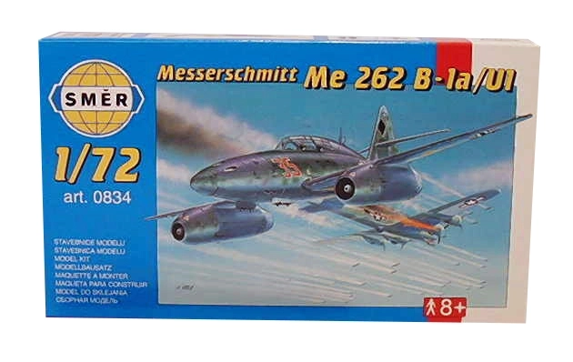 Messerschmitt Me 262 B-1a/U1 Modello in Scala 1:72