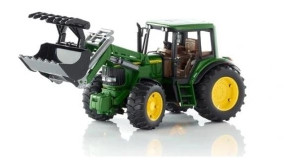 Trattore con caricatore frontale Bruder John Deere 6920