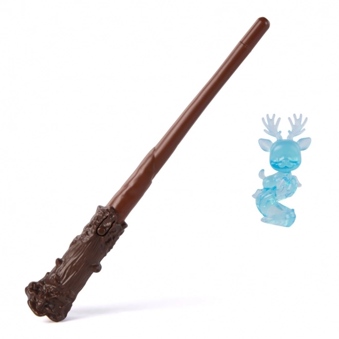 Bacchetta magica di Harry Potter con Patronus luminoso
