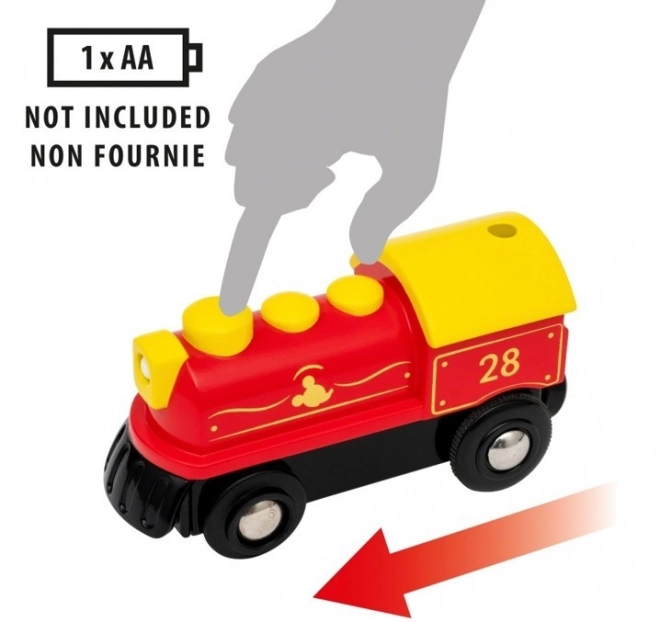 Treno a batteria Topolino