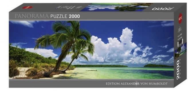 Puzzle 2000 pezzi - Palme paradisiache