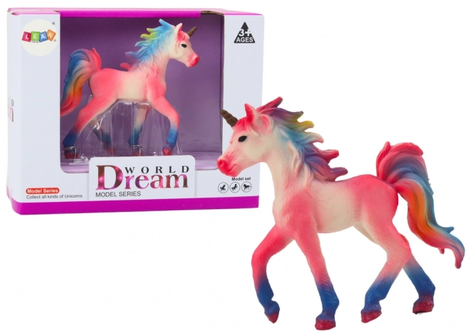 Figura Collezionabile Unicorno Rosa 8 CM