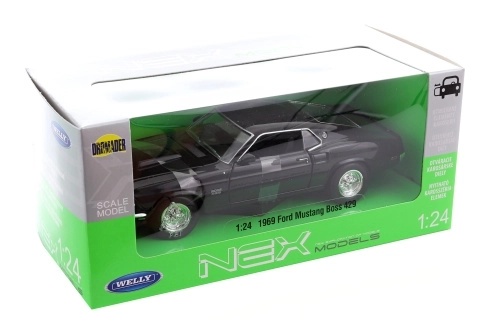 Modello auto Ford Mustang Boss 429 in scala 1:24