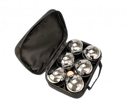 Gioco di Petanque nella borsa di nylon