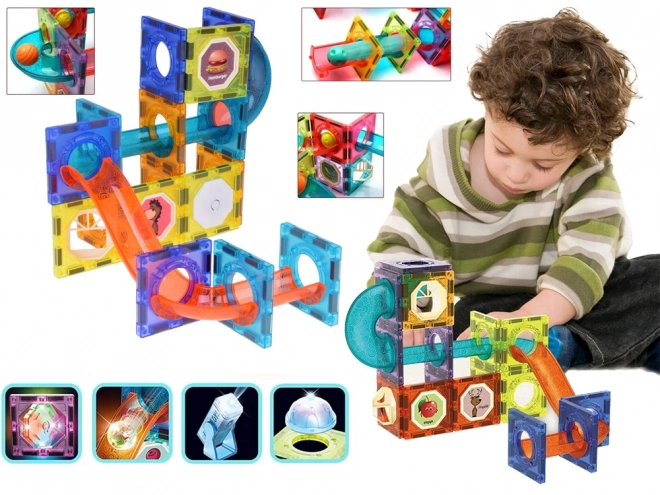 Costruzioni Magiche Magnetiche 3D per Bambini