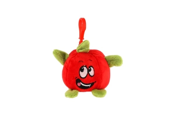 Peluche portachiavi frutta 8cm assortiti