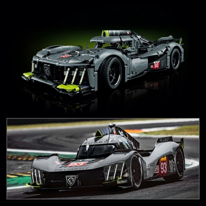 Hipersportiva Ibrida PEUGEOT 9X8 Le Mans 24H LEGO Technic