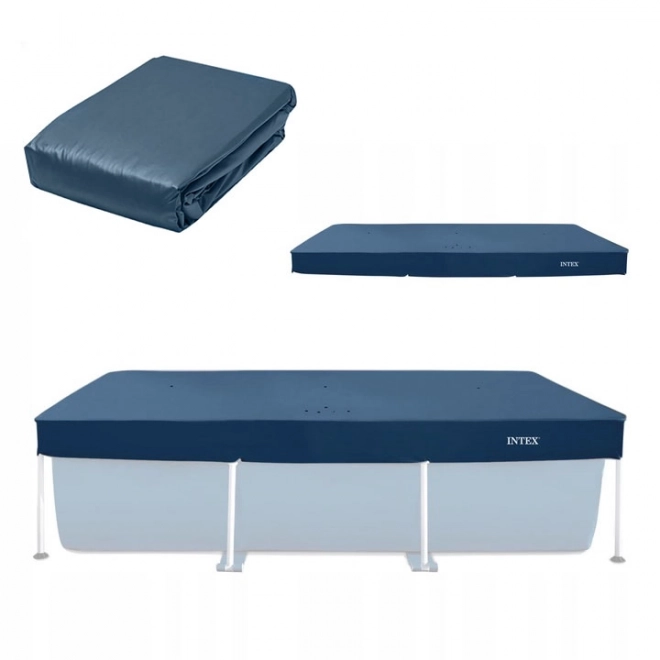Copertura per piscina con telaio 2,6 x 1,6 m Intex