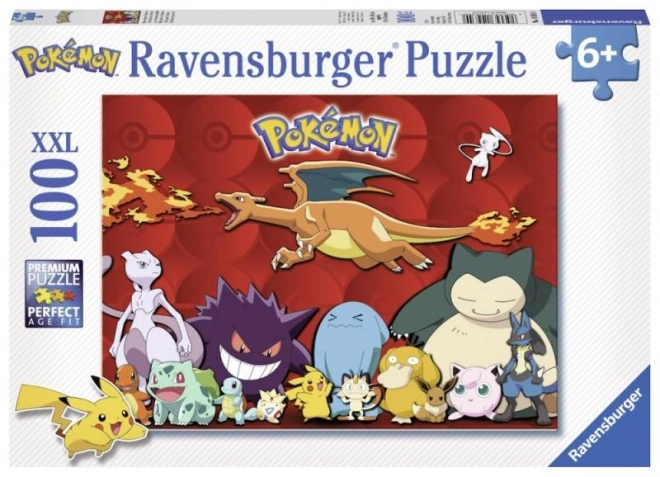 Puzzle 100 pezzi XXL Pokemon