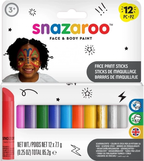 Set di stick per pittura facciale e corporale Snazaroo