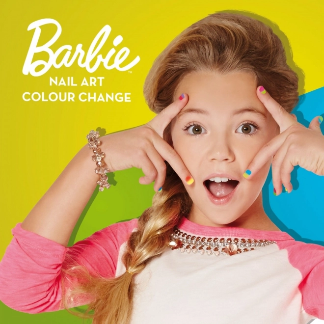 Set creativo Barbie crea smalto cambia colore