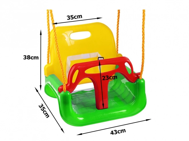 Altalena da Giardino per Bambini 3 in 1