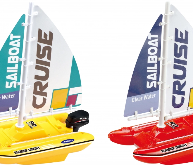 Catamarano giocattolo a batteria