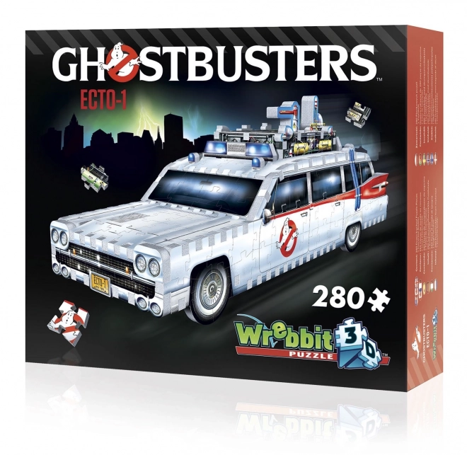 Puzzle 3D Auto GHOSTBUSTERS ECTO-1 280 Pezzi