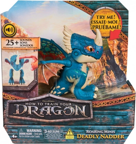 come addestrare il drago mini drago con suoni e movimento deadly nadder