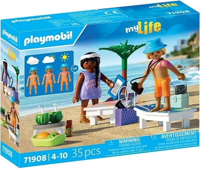 Playmobil My Life gita in spiaggia per due