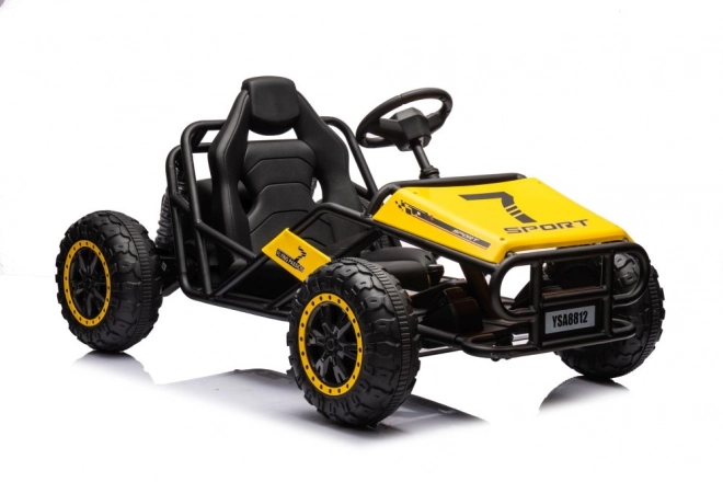 Auto elettrico Buggy arancione 24V