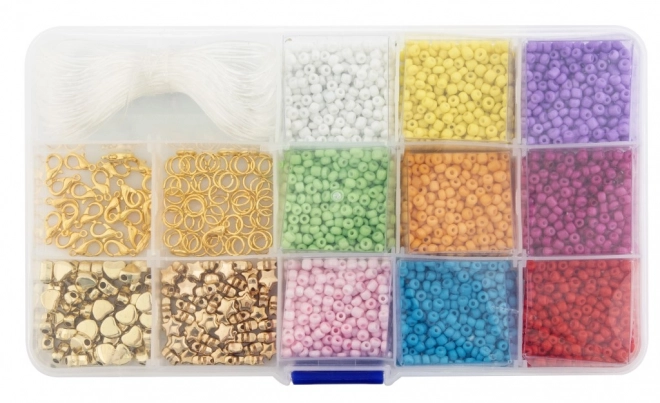 Set di perline per creare braccialetti e collane