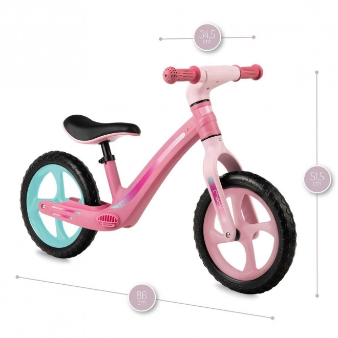 Bicicletta Senza Pedali MoMi Mizo Rosa