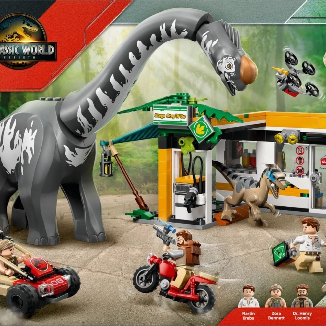 LEGO Jurassic World All'inseguimento del titanosauro e del raptor