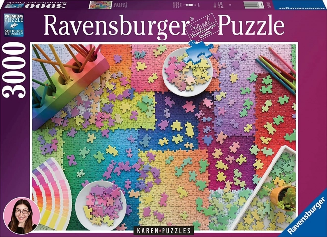 Puzzle Ravensburger 2D 3000 Pezzi Karens Puzzles