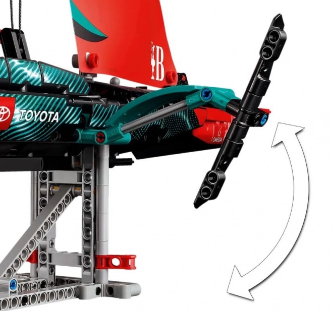 Lego Technic jachta Emirates Team New Zealand