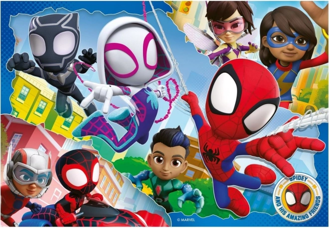 Puzzle Spidey e i Suoi Fantastici Amici 35 pezzi