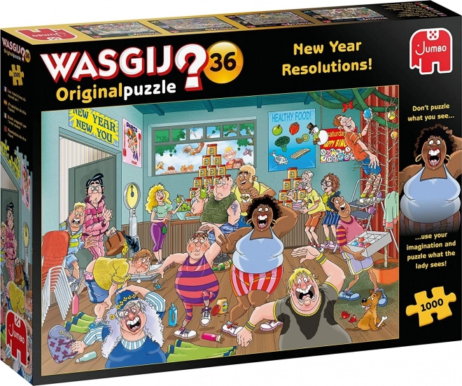 Puzzle Jumbo WASGIJ 36: Buoni Propositi di Capodanno