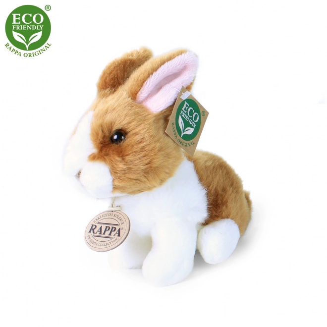 Coniglio Peluche Seduto 16 cm Eco-Friendly