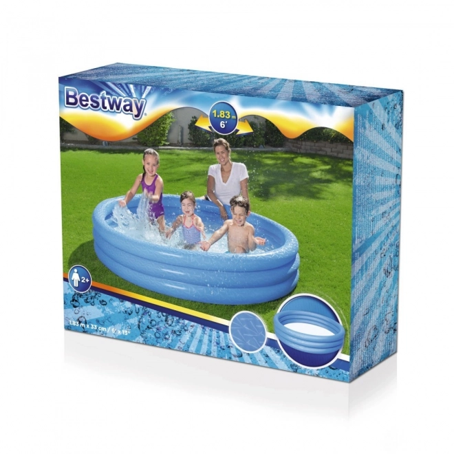 Piscina gonfiabile per bambini BESTWAY Blu 183x33 cm