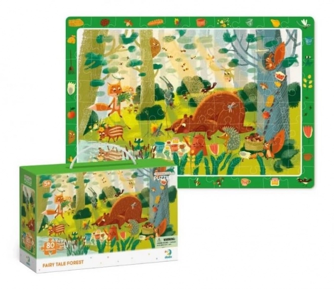 Puzzle Divertente DODO Foresta Incantata 80 Pezzi