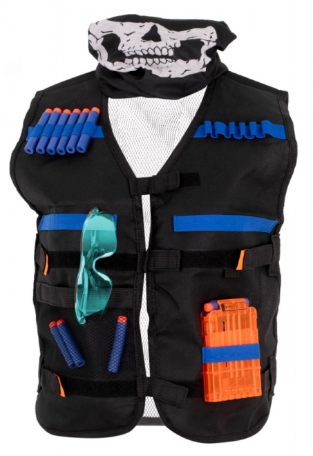 Gilet tattico con accessori per blaster Nerf