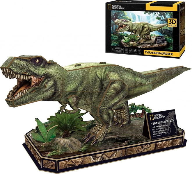 Puzzle 3D National Geographic T-Rex