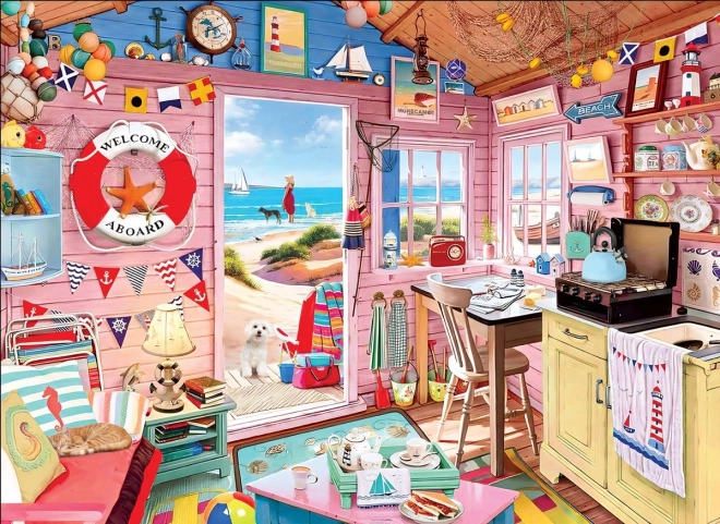 Puzzle Casetta sul Mare 1000 Pezzi