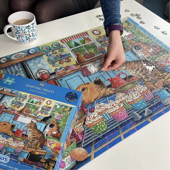 Puzzle prelibatezze invitanti 1000 pezzi