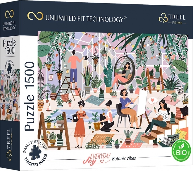 trefl puzzle uft everyday joy: atmosfera botanica 1500 pezzi