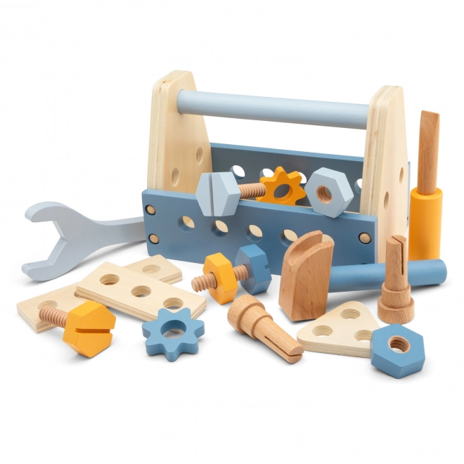 Set di attrezzi in legno per bambini