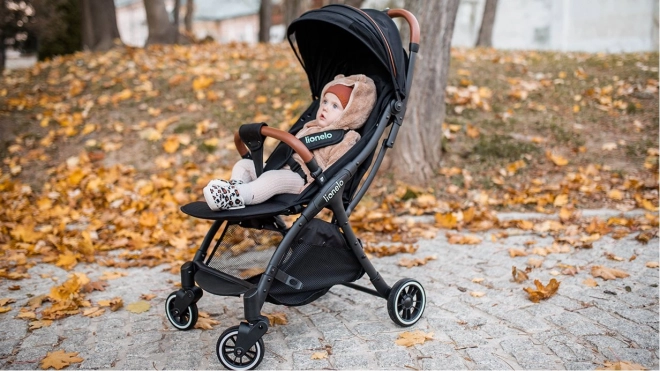 Passeggino sportivo Julie One Lionelo Dreamin' – Nero