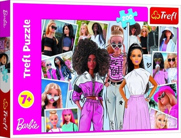 Puzzle 200 pezzi Nel mondo di Barbie