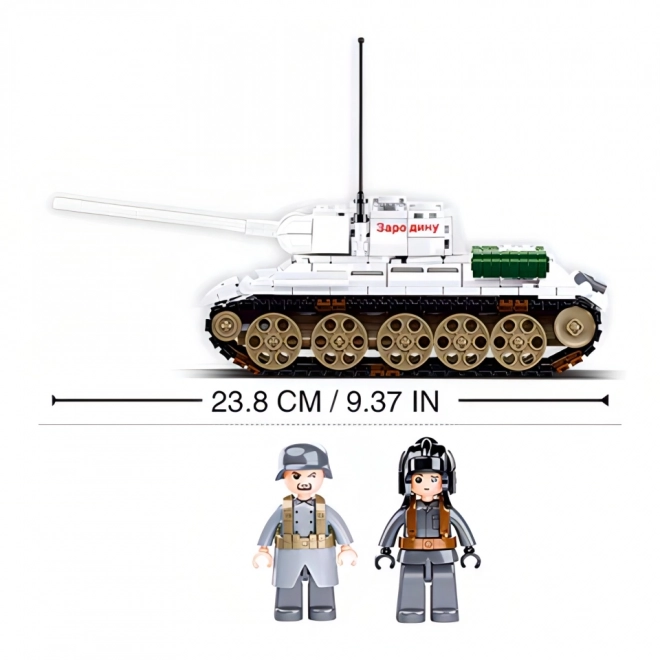 Sluban Battaglia di Budapest Carro Armato Bianco T-34/85