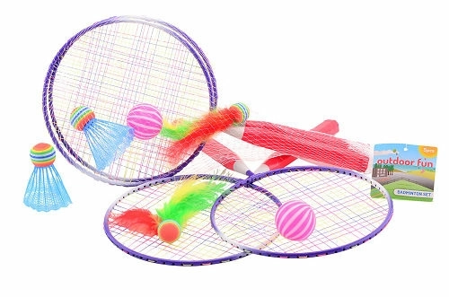 Set badminton e tennis leggero con Shuttlecock