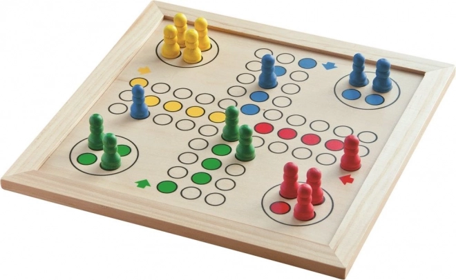 Set di giochi in scatola di legno