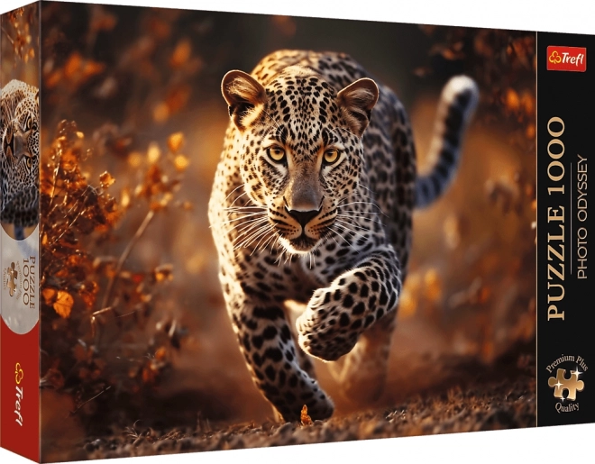 Puzzle Premium Leopardo Selvaggio 1000 Pezzi