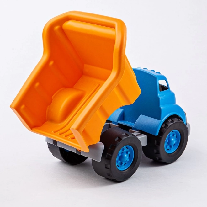 Camion con cassone ribaltabile Green Toys blu-arancione