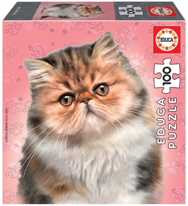 Puzzle Gatto Persiano 100 pezzi