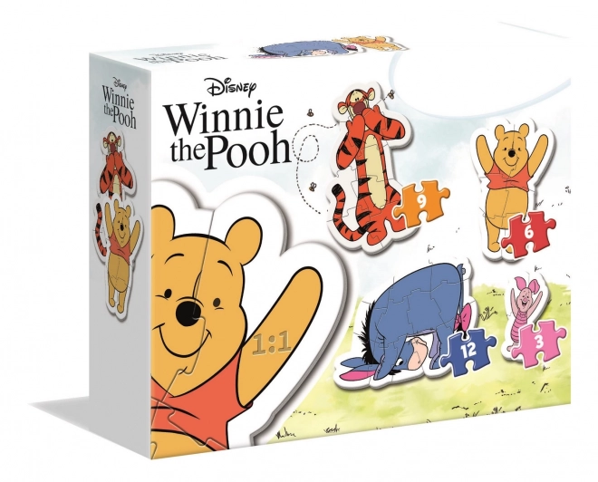 Puzzle Clementoni Meu Primo Puzzle Winnie the Pooh 4 in 1