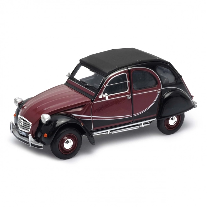 Citroën 2CV Charleston in miniatura scala 1:24