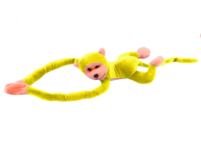 Maialino Di Peluche Con Suono Giallo 80 cm