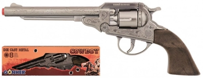 Revolver cowboy metallico 8 colpi GONHER