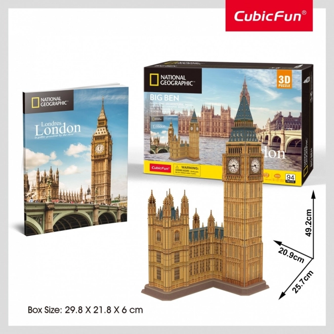 Puzzle 3D Big Ben National Geographic